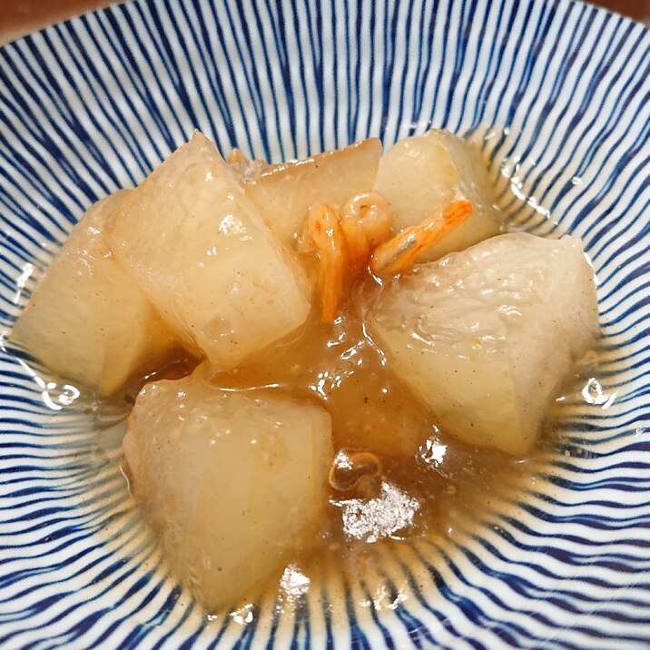 冬瓜の干しえび餡かけ